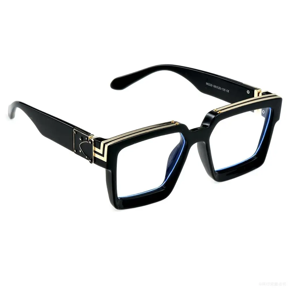 Louis Vuitton 8286 Lujo Moda Tendencia Hombres Mujeres Marco Grande Gafas De  Sol Protección UV400