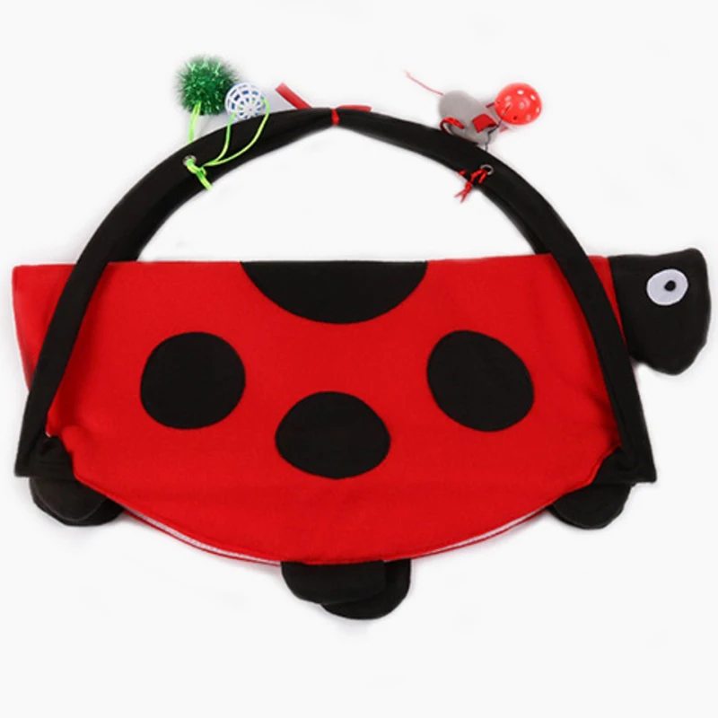 Практичная игрушка для кошек кровать кошка палатка, которая будет звучать дышащий мультфильм Забавный звонок игрушка для домашних животных гамак погремушка кошка забавная игрушка