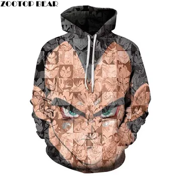 

Dragon Ball Men Hoodies Casual Fashion Male Hoodie Anime Men's Hoody Harajuku Long Sleeve Brand Drop Ship ZOOTOP BEAR