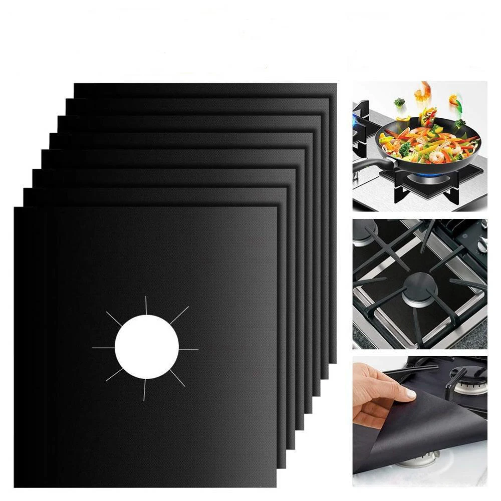 

1PC High Temperature Resistance Stove Protector Pad Cleaning Cover Oil-proof Waterproof Gas Stove Cooker Protectors Cover/liner