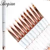 BQAN Marbled Rose Gold Nail Brush Gel Brush For Manicure Acrylic UV Gel Extension Pen For Nail Polish Painting Drawing Brush ► Photo 3/5