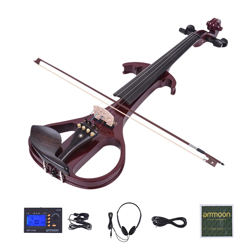 Ammoon Full Size 4/4 Electric Violin elektrische Violine ♥ Violin Best