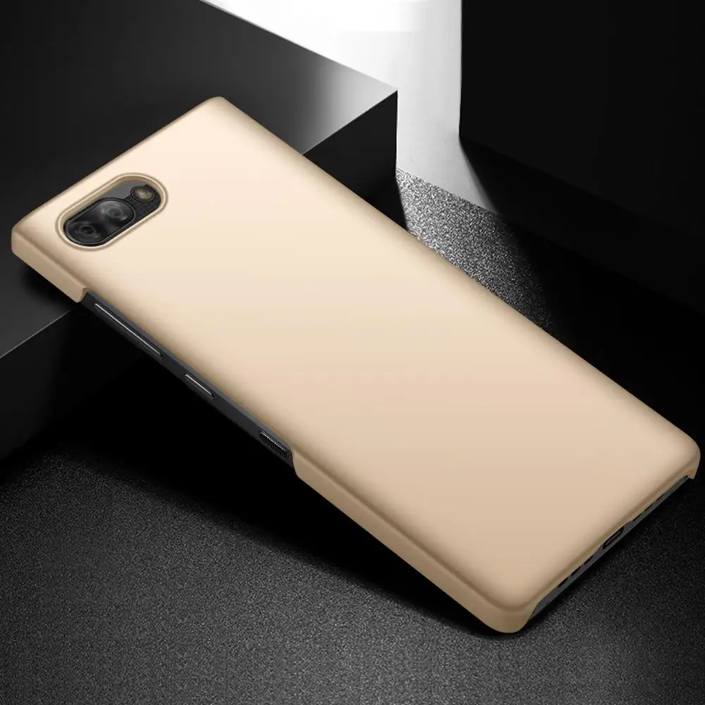 Чехол для BlackBerry KEY2 LE phone Case On Keyone key 1 матовый шелковистый силиконовый чехол с защитой от падения - Цвет: Золотой