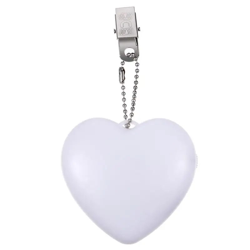 Mobestech LED Automatic Purse Light Sensor Touch Activated Handbag Lamp Mini Heart Shape Night Light for Illumination led night light