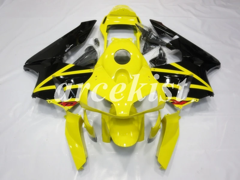 

4 Free Gifts New Injection Mold Full Fairings kit Fit For Honda CBR600RR F5 2003 2004 03 04 600RR 600 custom Yellow