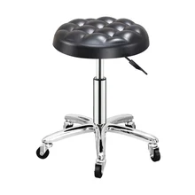 Регулируемые парикмахерские кресла гидравлический поворотный стул на роликах стул салон спа-Бар Кафе тату Массаж Лица Салон мебель