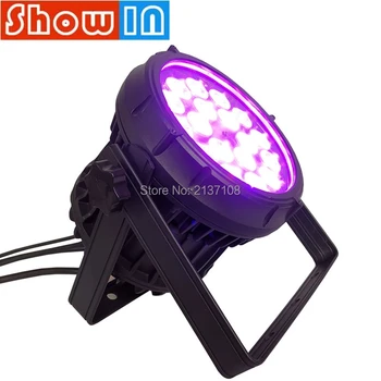 

18*10W RGBW LED Par Light Pro Stage Lighting System Equipment for Luz DJ Disco Party Club Pub Nightclub Wedding Event Hire IP65