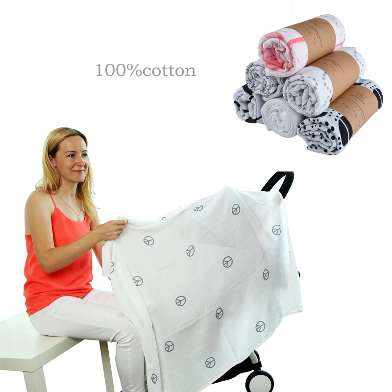 Однослойное стандартное Марлевое одеяло для новорожденных 1 см детское