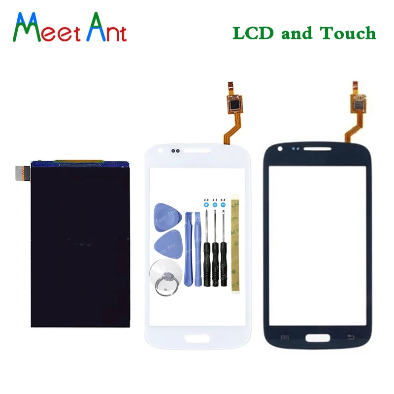 New AAA Quality 4.3'' For Samsung Galaxy Core i8260 i8262 Lcd Display With Touch Screen Digitizer Sensor | Мобильные