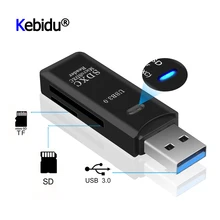 Mini leitor de cartão usb 3.0 sd/micro sd tf otg adaptador de cartão de memória inteligente para portátil usb 3.0 multi leitor de cartão sd