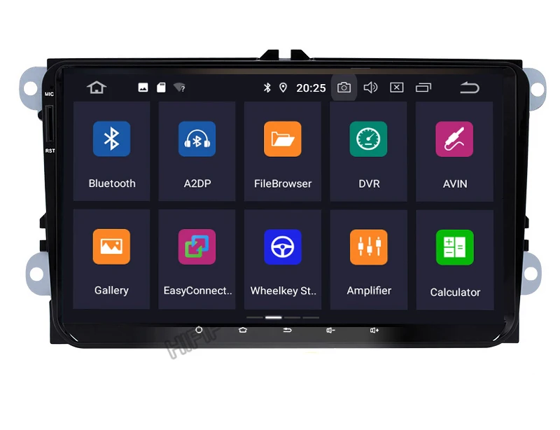 Sale 9"2din Android 9.0 GO car radio GPS navig for Volkswagen Skoda Octavia Golf 5 6 touran passat B6 Jetta polo tiguan stereo WIFI 16