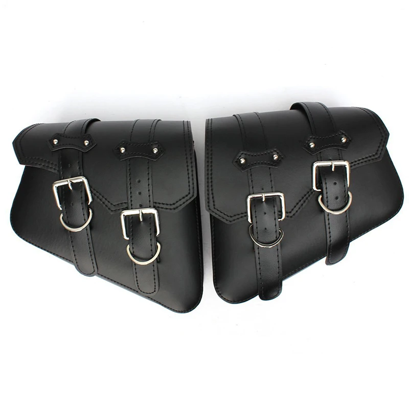 2x универсальная мотоциклетная сумка для черного цвета|Ролики багажа| |