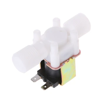 

Electric Solenoid Valve Magnetic N/C Water Air Inlet Flow Switch 1/2\" DC 24V C6UC