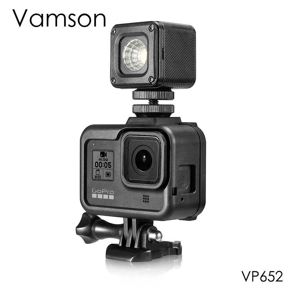 Vamson стандартная рамка крепление защитный корпус чехол для GoPro Hero 8 черная Экшн камера VP652