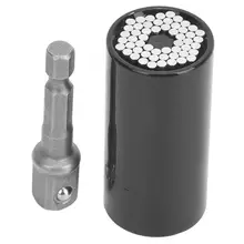 Chave de torque universal conjunto cabeça soquete manga 7 19 19mm 1/4 3 3/4in broca de energia catraca bucha chave chave mágica aperto mão ferramentas(China)