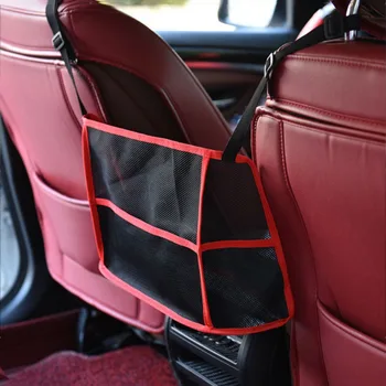

Car Storage Net Pocket Hanging Bag Armrest Box Storage Bag Seat Back Multi-function