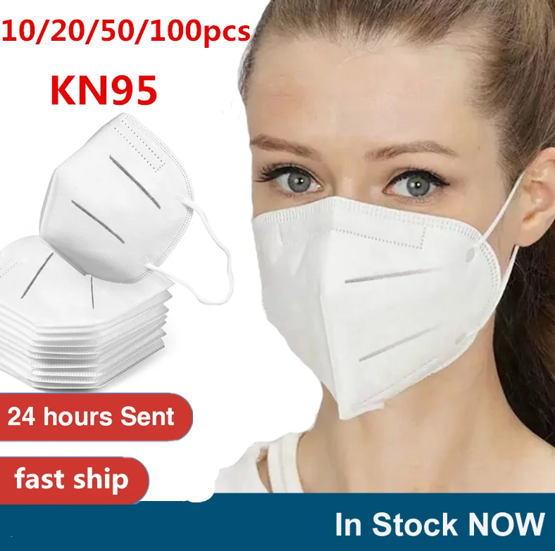

KN95 mask CE Certification Masks Disposable Face Mask 4-Layer PM2.5 face Mouth Mask Anti-Pollution Smog Dust Filter Safety Mask