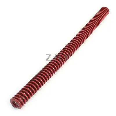 

20mmx10.5mmx300mm Red US Standard Flat Coil Compression Spring for Mould