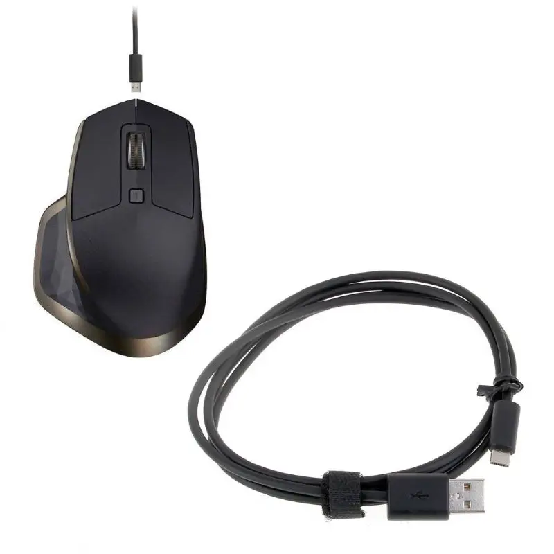 1,3 м ПВХ кабель для зарядки и передачи данных для MX Master 2s Anywhere Master mouse сменный кабель