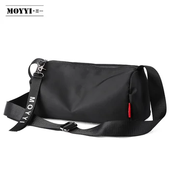 Moyi-학교 메신저 가방, 크로스 바디 소프트 옥스포드 숄더백, 고품질 패션 신발 구획 여행 가방, 남성 및 여성용