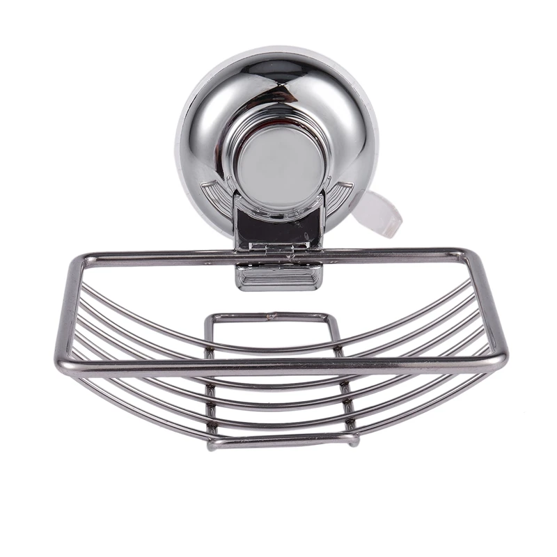 

Stainless Steel Soap Dishes Suction Cup Hook Holder Soap Bath