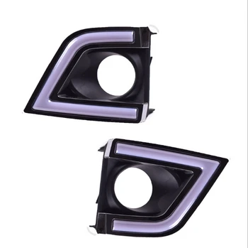 

2014 for Toyota corolla dual LED color Daytime running light assembly