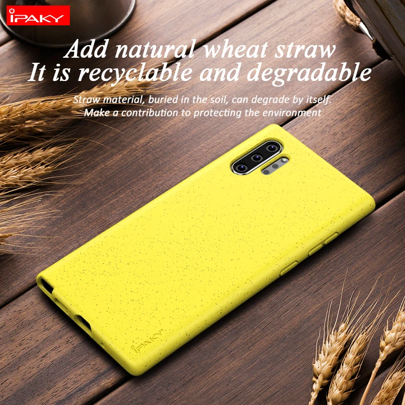 

Ipaky Case For Samsung galaxy note 10 plus case phone Protective Soft Silicone liquid cover samsung note 10+ note10 cases Covers