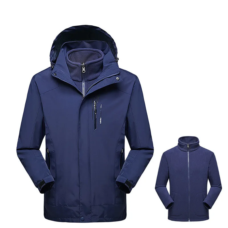 

Winter Ski Jackets Men Windproof Waterproof Fleece Snow Jacket Thermal Coat For Outdoor Hiking Mountain Skiing Snowboard Jacket