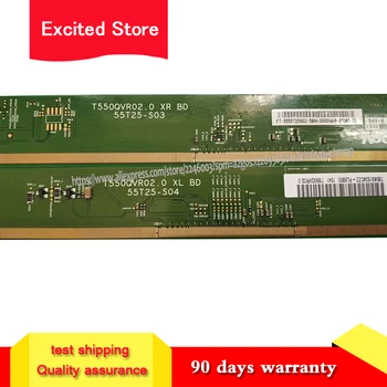 

original 1pair/2pcs T550QVR02.0 55T25-S03 55T25-S04 LCD Panel PCB Part