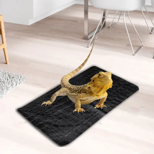 33X18 Cm-Es Hüllők Hőszőnyeg És 3 Gear Állítható Kedvtelésből Tartott Meleg Fűtőpárnák Hüllőkészülékek Kígyók Teknős Gyík Hőkarmasszírozó Szőnyeg - Image 3