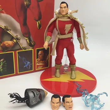 

6inch Mezco Toys Legend Creation Billy Batson SHAZAM Captain Marvel 1/12 Scale Collectable Figure