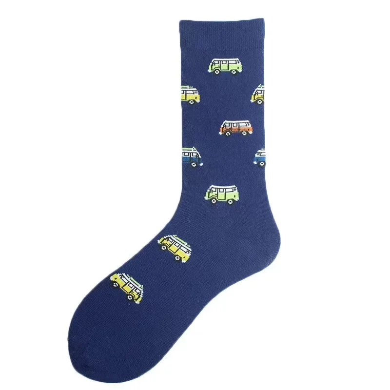 Fashion Cotton Men Socks Breathable All Seasons Socks Comfortable Socks