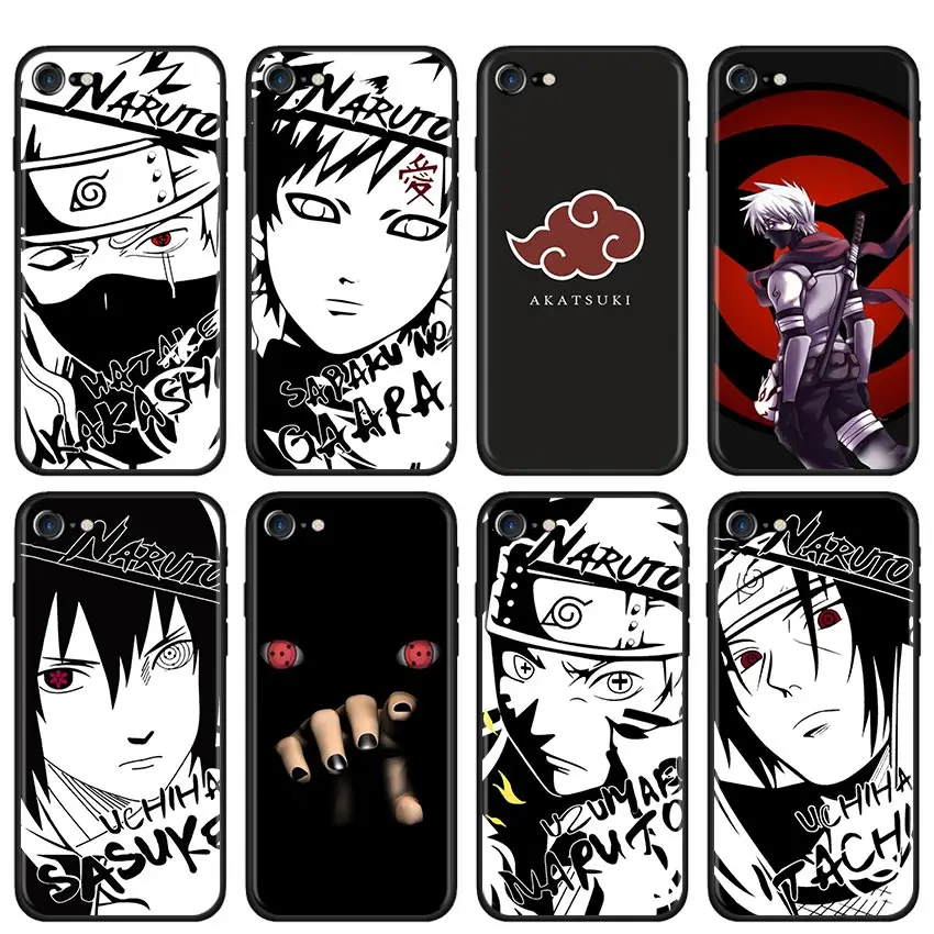 

Phone Case for iPhone 11 7 8 XR SE 2020 X XS MAX 11 Pro Max 5 5s 6 6s 7 8 Plus Soft Cover Naruto Kakashi TPU Cases