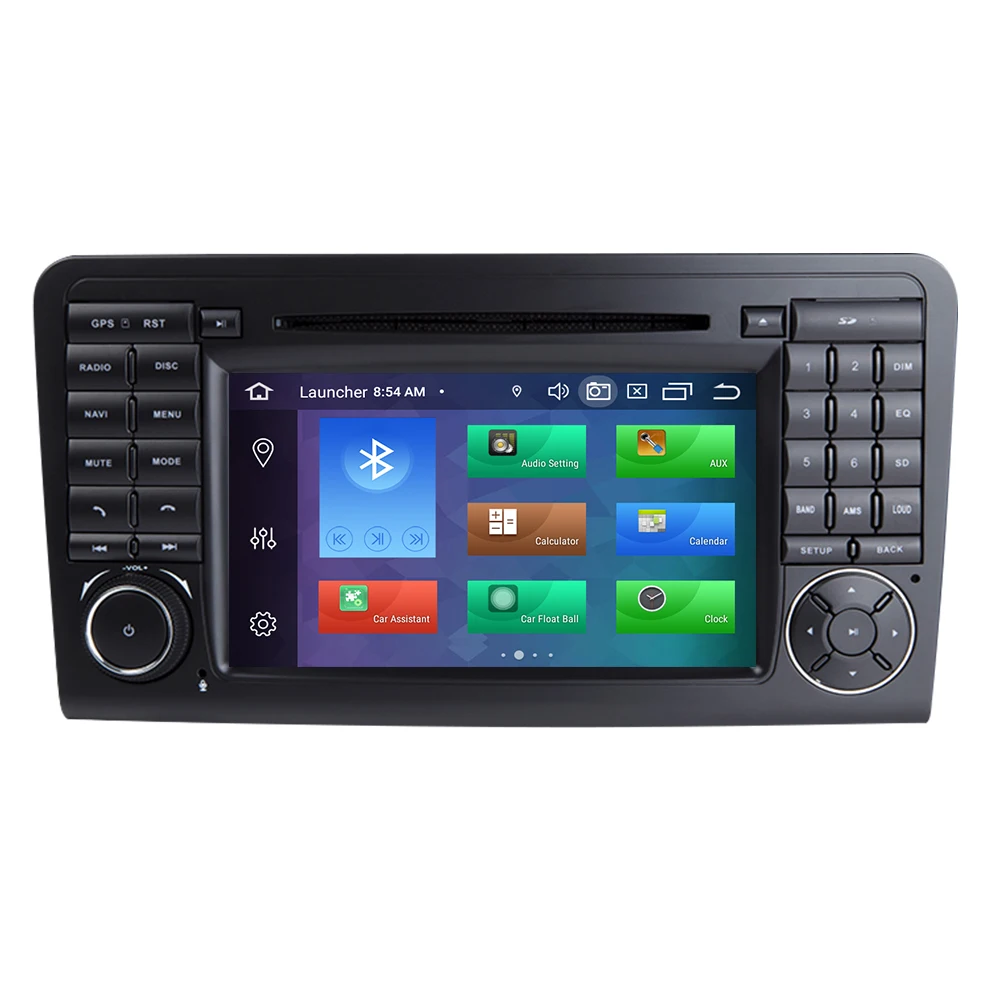 4 ГБ 2 Din Android 9,0 DVD мультимедиа для Mercedes Benz класса мл W164 X164 ML350 ML300 GL500 ML320 ML280 GL350 GL450GPS радио