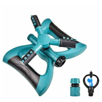 

360 Degree Irrigation System Kit 3PCS/Set Rotating Sprinkler ABS Plastic Irrigation System Efficient