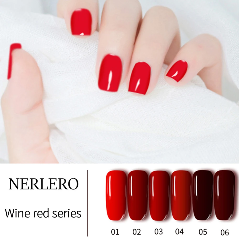 

Nail Polish Red Nail Polish Glue Phototherapy Glue Nail Gel Polishing Vernis Ongle 10ml