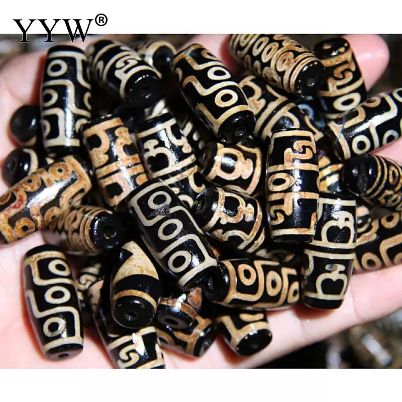 

20pcs/Lot Wholesale Natural Tibetan Agates Dzi Beads Polished Diy Sold By Lot For Jewelry Making Handmade Diy