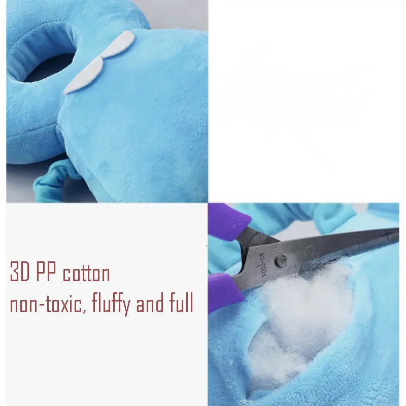 3-24M Baby Head Protection Pillow Neck Safe Cushion Soft Breathable Infant Anti-fall Pillow Infant Toddler Sleep Positioner