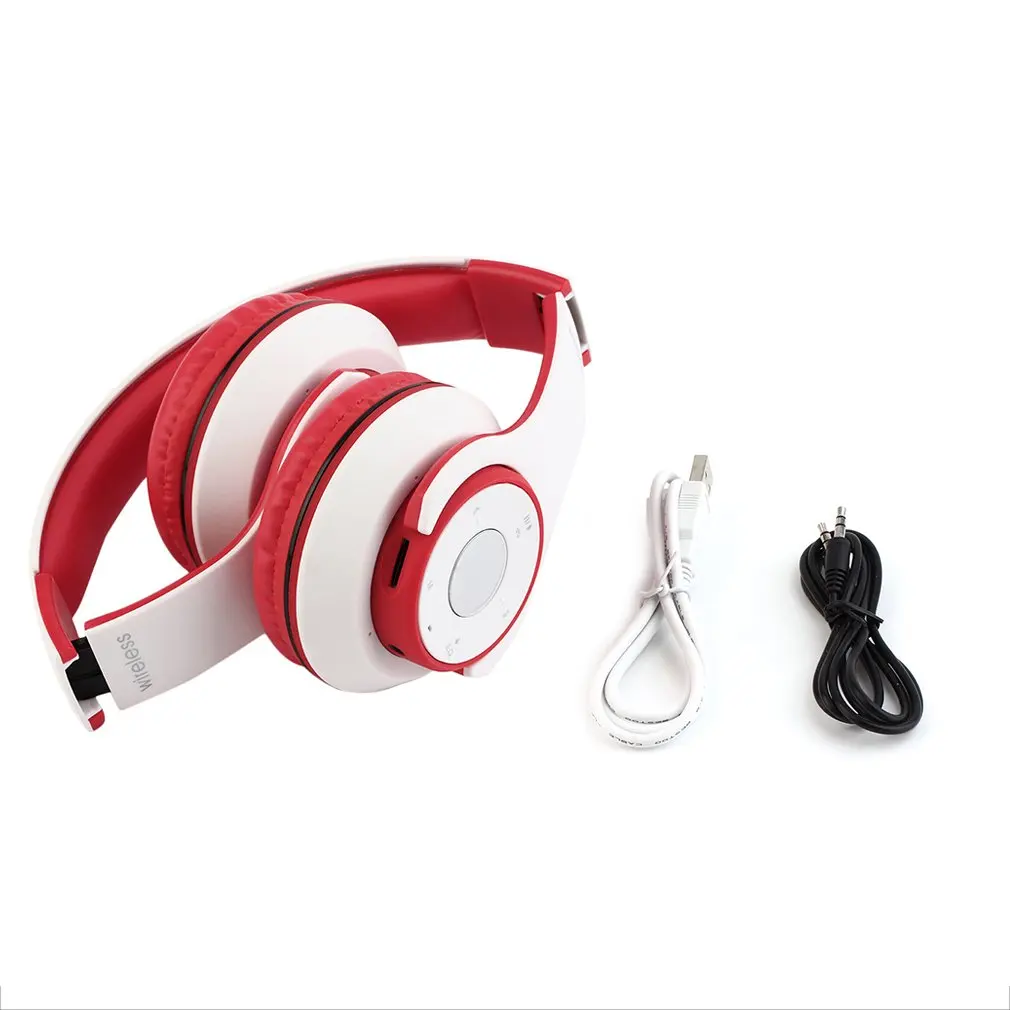Красный OY5 Universal 4 In 1 Multifunctional 360 Degree Surround Sound Sport Headphone CVC 6.0 Heavy Bass Headset - Цвет: Красный