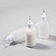 

30ml Empty Glue Bottle Needle Tip Glue Applicator Bottle for Paper Quilling DIY Scrapbooking Paper Craft Tool