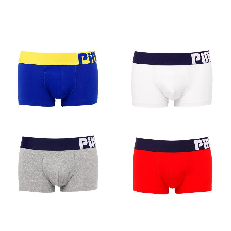 4 шт Pink Heroes Для мужчин нижнее белье трусы-боксеры с изображением 8 цветов упак Для мужчин нижнее белье(шортики) дешевые воскресенья, детские шорты, нижнее белье, сексуальные трусики - Цвет: BrWGR