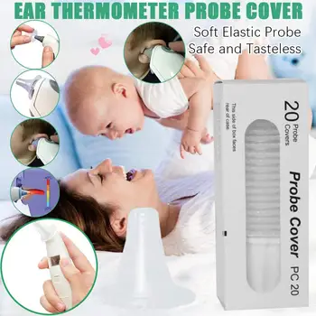 

100 Pcs Ear Thermometer For Braun Thermoscan Replacement Lens Filters Probe Cover Ear Thermometer Ear Muffs New Arrival