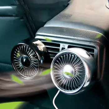

USB Car Multi-functional Electric Fan Car Air Outlet Center Console Wind Expansion USB Mini Fan Auto Accessories