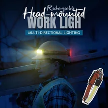 

COB LED Rechargeable Headlamp Lightweight Design Safety Light Waterproof Induction Head Flashlight For Running Camping Riding