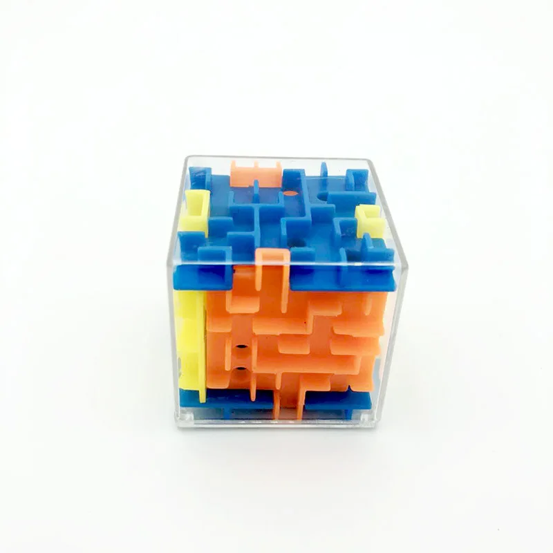 Mini Maze Ball Early Learning 6 stage Puzzle Maze Toy Child 3d Bead