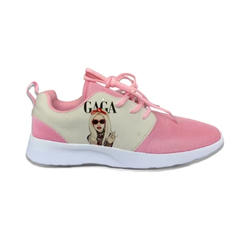 

Lady Gaga Pop Singer Hot Cute Vogue Funny Lovely Kids Sport Running Shoes Casual Breathable Printed Sneakers Boys Children Girls
