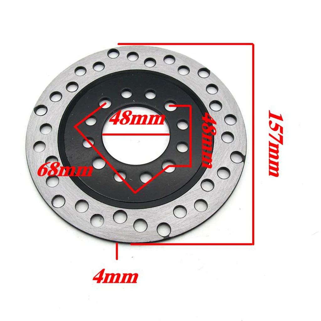 New 160mm Rear Brake Disc Disk Rotor For 50cc 70cc 90cc 110cc 125cc ATV
