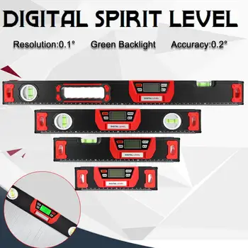 

200/300/400/600mm Digital Protractor Angle Finder electronic degree Inclinometer with Magnets angle slope tester Ruler