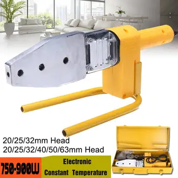 

1000W Tube Welding Machine PPR PE PP Pipe Welding Constant Temperature For Plastic Pipes With 20-63mm Welding Heads/Adapter/Box