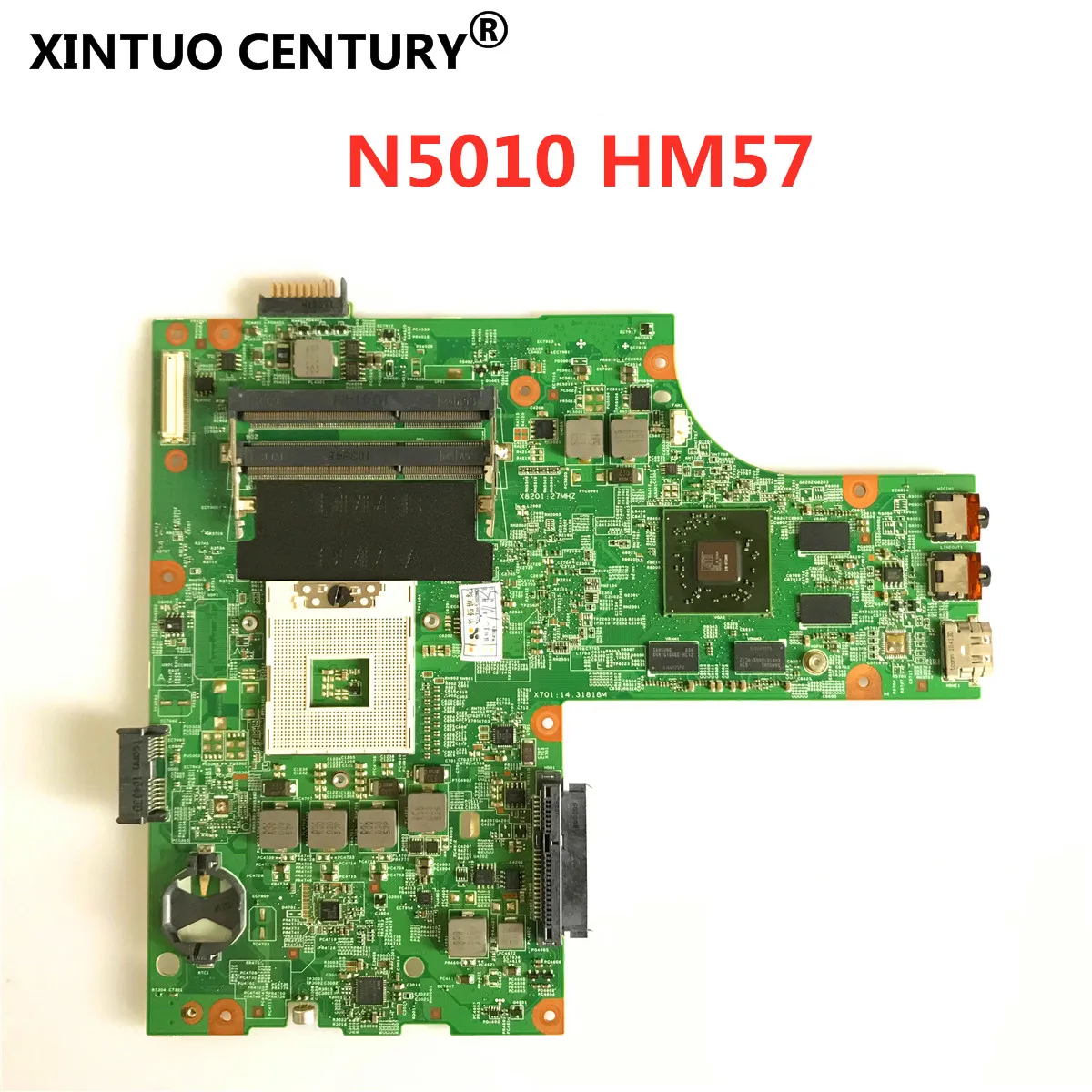09909-1 motherbo для DELL inspiron N5010 материнская плата CN-0VX53T CN-052F31 48.4HH01.011 HD5650 HM57 GPU исходный